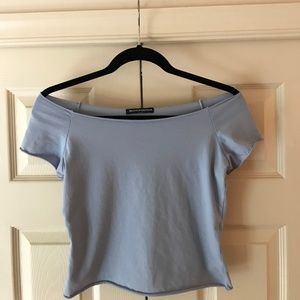 Brandy Melville off-the-shoulder shirt